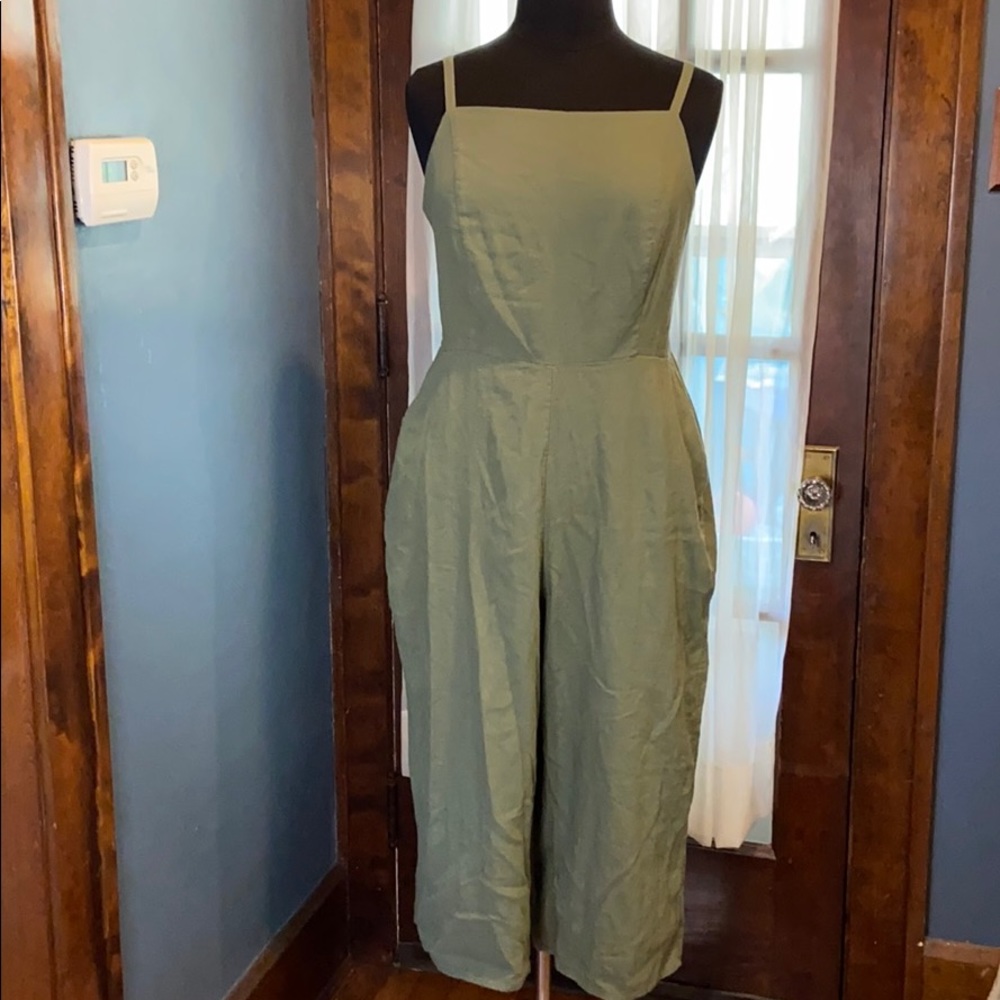 Old Navy Linen-Blend Cami Jumpsuit - XL - NWOT